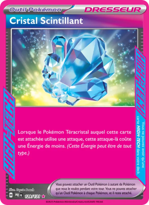 Carte Pokémon Cristal Scintillant 129/131 – Évolutions Prismatiques