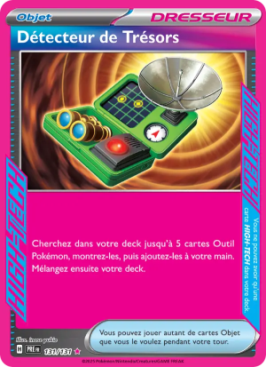 Carte Pokémon Détecteur de Trésors 131/131 – Évolutions Prismatiques