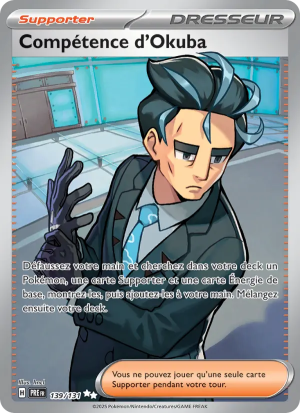 Carte Pokémon Compétence d'Okuba 139/131 – Évolutions Prismatiques