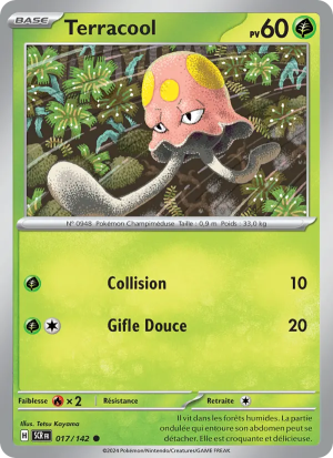 Carte Pokémon Terracool 017/142 – Couronne Stellaire