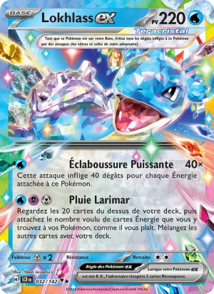 Carte Pokémon Lokhlass ex 032/142 – Couronne Stellaire