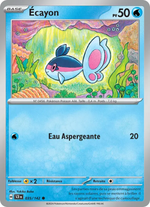 Carte Pokémon Écayon 035/142 – Couronne Stellaire
