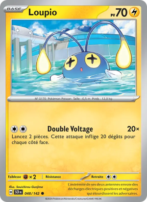 Carte Pokémon Loupio 048/142 – Couronne Stellaire