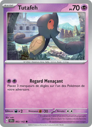 Carte Pokémon Tutafeh 062/142 – Couronne Stellaire