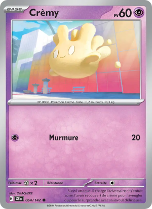 Carte Pokémon Crèmy 064/142 – Couronne Stellaire