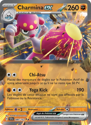 Carte Pokémon Charmina ex 080/142 – Couronne Stellaire