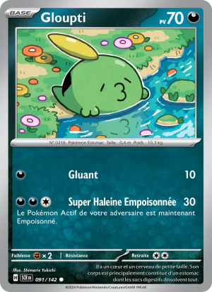 Carte Pokémon Gloupti 091/142 – Couronne Stellaire
