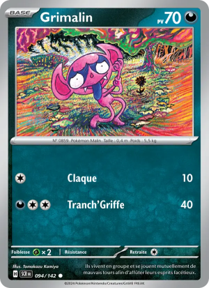 Carte Pokémon Grimalin 094/142 – Couronne Stellaire