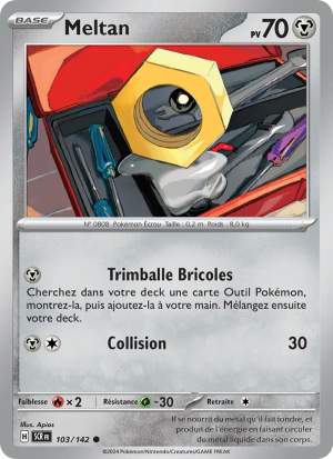 Carte Pokémon Meltan 103/142 – Couronne Stellaire