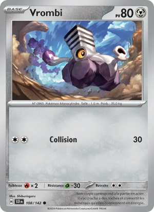 Carte Pokémon Vrombi 108/142 – Couronne Stellaire
