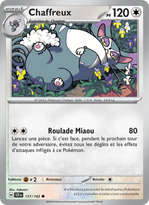 Carte Pokémon Chaffreux 117/142 – Couronne Stellaire