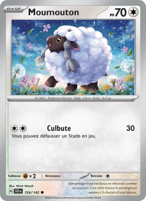 Carte Pokémon Moumouton 124/142 – Couronne Stellaire