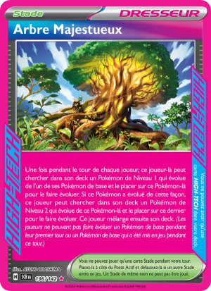 Carte Pokémon Arbre Majestueux 136/142 – Couronne Stellaire