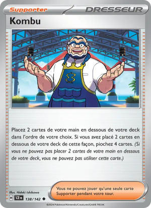 Carte Pokémon Kombu 138/142 – Couronne Stellaire