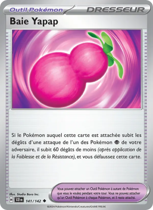 Carte Pokémon Baie Yapap 141/142 – Couronne Stellaire