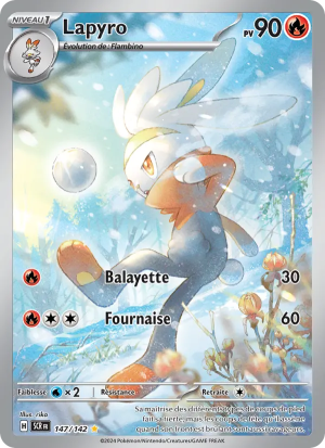 Carte Pokémon Lapyro 147/142 – Couronne Stellaire