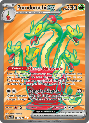Carte Pokémon Pomdorochi ex 156/142 – Couronne Stellaire