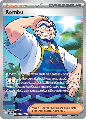 Carte Pokémon Kombu 165/142 – Couronne Stellaire
