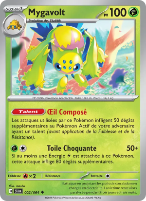 Carte Pokémon Mygavolt 002/064 – Fable Nébuleuse
