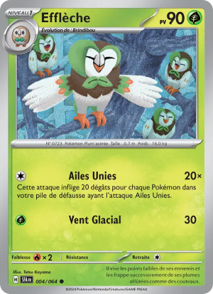 Carte Pokémon Efflèche 004/064 – Fable Nébuleuse