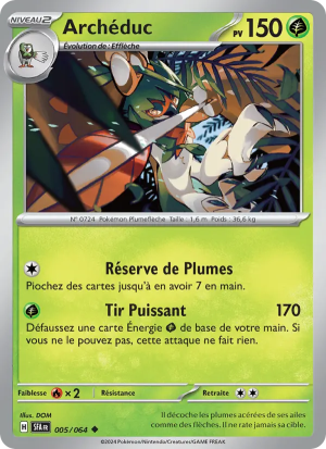 Carte Pokémon Archéduc 005/064 – Fable Nébuleuse