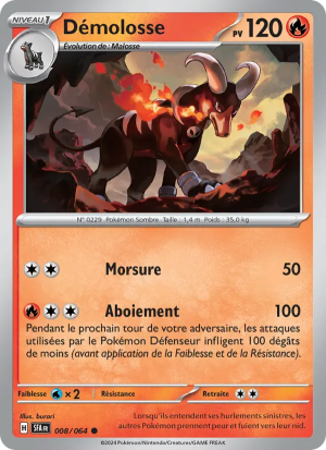 Carte Pokémon Démolosse 008/064 – Fable Nébuleuse