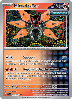 Carte Pokémon Mite-de-Fer 009/064 – Fable Nébuleuse
