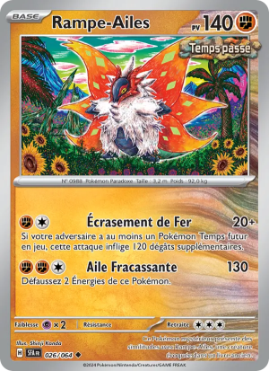 Carte Pokémon Rampe-Ailes 026/064 – Fable Nébuleuse