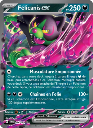 Carte Pokémon Félicanis ex 036/064 – Fable Nébuleuse