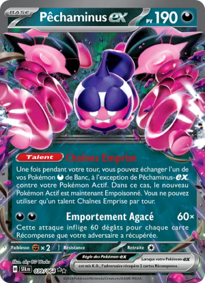 Carte Pokémon Pêchaminus ex 039/064 – Fable Nébuleuse