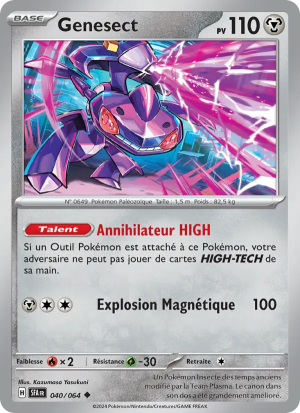 Carte Pokémon Genesect 040/064 – Fable Nébuleuse