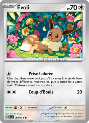 Carte Pokémon Évoli 050/064 – Fable Nébuleuse