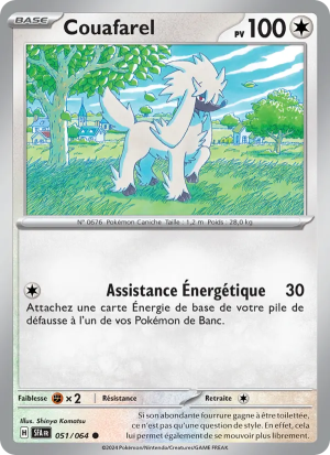 Carte Pokémon Couafarel 051/064 – Fable Nébuleuse
