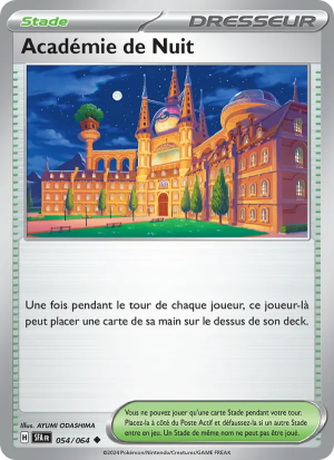 Carte Pokémon Académie de Nuit 054/064 – Fable Nébuleuse