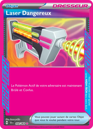 Carte Pokémon Laser Dangereux 058/064 – Fable Nébuleuse