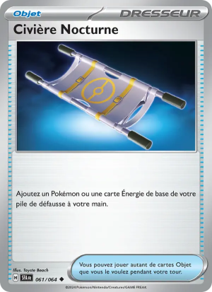 Carte Pokémon Civière Nocturne 061/064 – Fable Nébuleuse