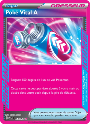 Carte Pokémon Poké Vital A 062/064 – Fable Nébuleuse