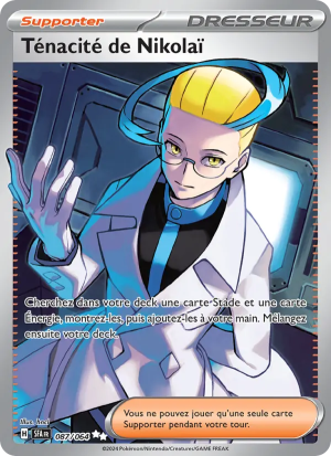 Carte Pokémon Ténacité de Nikolaï 087/064 – Fable Nébuleuse