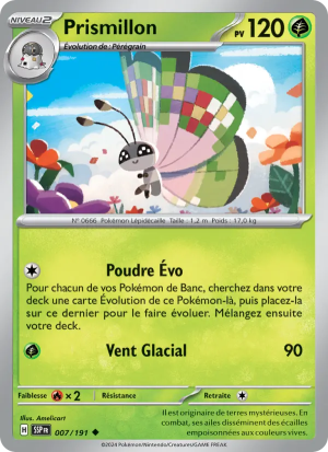 Carte Pokémon Prismillon 007/191 – Étincelles Déferlantes