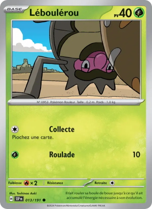 Carte Pokémon Léboulérou 013/191 – Étincelles Déferlantes