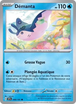 Carte Pokémon Démanta 040/191 – Étincelles Déferlantes