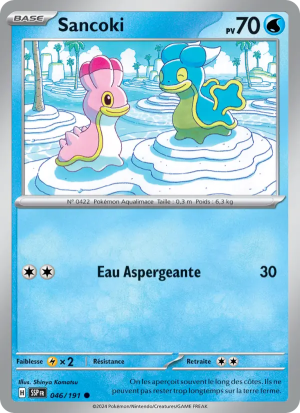 Carte Pokémon Sancoki 046/191 – Étincelles Déferlantes