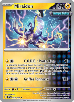 Carte Pokémon Miraidon 069/191 – Étincelles Déferlantes