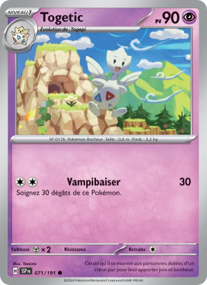 Carte Pokémon Togetic 071/191 – Étincelles Déferlantes