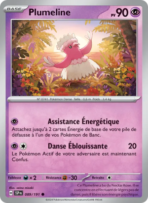 Carte Pokémon Plumeline 089/191 – Étincelles Déferlantes
