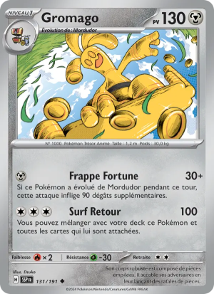 Carte Pokémon Gromago 131/191 – Étincelles Déferlantes