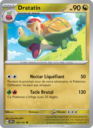 Carte Pokémon Dratatin 140/191 – Étincelles Déferlantes