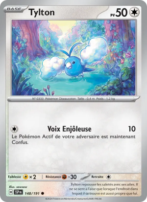 Carte Pokémon Tylton 148/191 – Étincelles Déferlantes