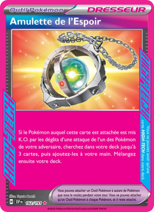 Carte Pokémon Amulette de l'Espoir 162/191 – Étincelles Déferlantes