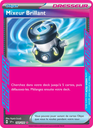 Carte Pokémon Mixeur Brillant 164/191 – Étincelles Déferlantes